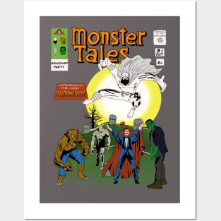 Monster Tales Comic Posters and Art